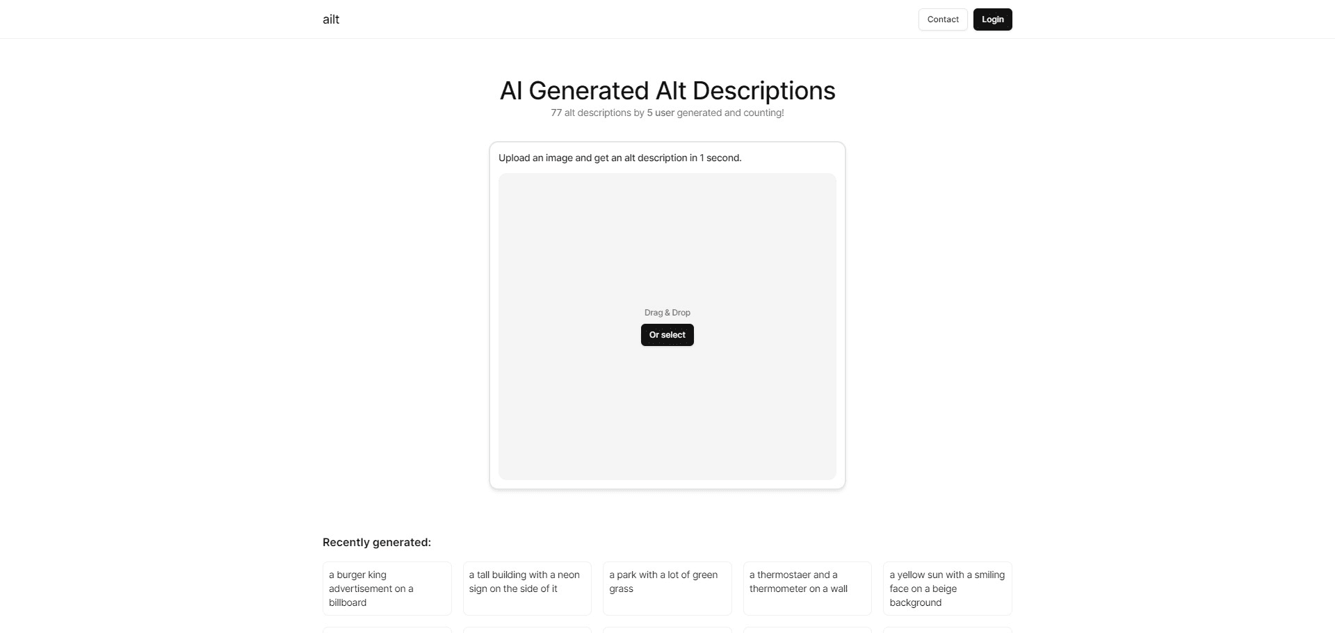 Ai Image Alt Generator